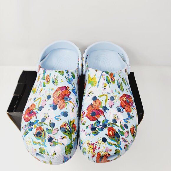 Crocs Vera Bradley Disney Ariel Little Mermaid Floral Classic Clog Sz 13 208734